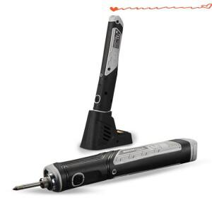 내부 가열 무선 충전 납땜 인두 소형 온도 조절기 지능형 휴대용 리튬 배터리 USB 건