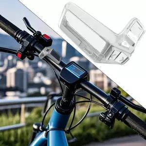 Bosc h rion 200 전자 자전거 LCD 계기판 보호 커버 보호용 비바람에 견디는 투명 모니터 GPS 화면