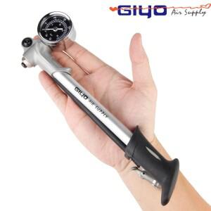 GIYO GS-02D 고압 에어 쇼크 펌프 서스펜션 사이클링 미니 호스 인플레이터 슈레이더 자전거