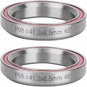 킨소 헤드셋 베어링 2PCS 경량 BMX 1.6 1.2 0.3 인치*45 41.8MM 레이싱 사이클링