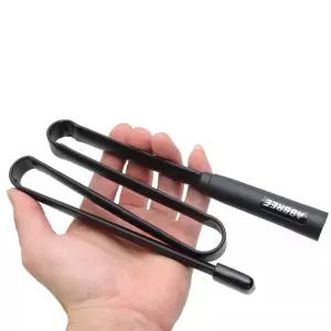 ABBREE TNC 커넥터 Kenwood TK-378 Harris AN/PRC-152 148 워키 토키 라디오 용 VHF UHF 듀얼 밴드 접이식