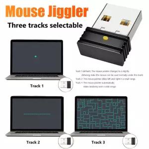 마우스 지글러 USB 셰이커 감지 불가 시뮬레이션 드라이버 프리 컴퓨터 PC 노트북 깨우기 스마트 슬렌트