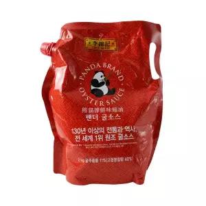 랜선N마트 오뚜기 이금기 팬더 굴소스 스파우트팩 2kg / 업소용/ 대용량/