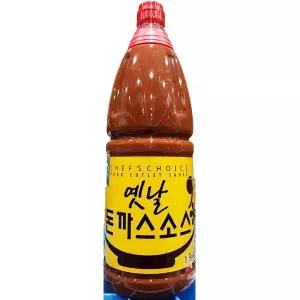 대량 옛날 돈까스 소스 1.9kg/8개 동까스 양념 업소용