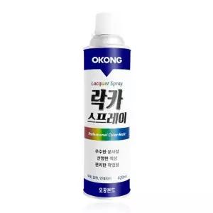 오공 페인트 락카 스프레이 무광투명-1박스20개 2399776 J
