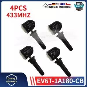 EV6T 1A180 CB EV6T1A150CB 4PCS 타이어 압력 모니 센서 TPMS 4PCS