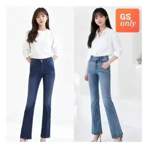 하객룩 태그미 세미플레어핏 데님 팬츠 2종 택1