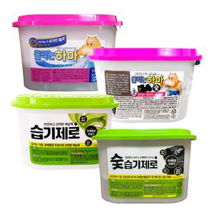 물먹는하마 옷장용/숯/피죤 숯 습기제로 제습제 습기제거제
