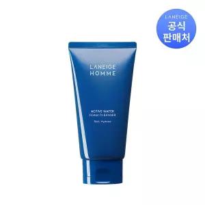[라네즈]옴므 액티브워터 폼클렌저 150g