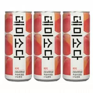 데미소다 피치 250ml x 30캔