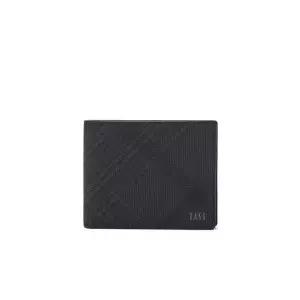 [롯데백화점]닥스 액세서리 LL[선물포장][EDINBURGH PVC]블랙 체크 가죽 반지갑 DBWA2F093