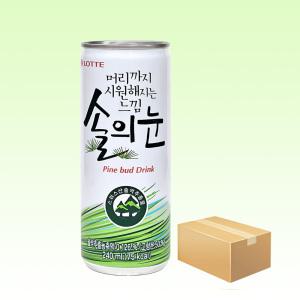 롯데 솔의눈 240ml x 30캔 음료수 솔눈 청량 탄산