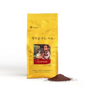 맥널티 행복을 주는 커피 (리치 헤이즐넛향) 분쇄 원두커피 500g 1봉