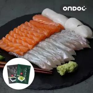 갤러리아 [온도씨][냉장]모듬회 2호 (생연어300g,광어250g)