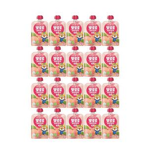 팔도 뽀로로 워터젤리 복숭아 120ml 20개