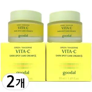 구달 청귤 비타C 잡티 케어 크림 알파 50ml 2개