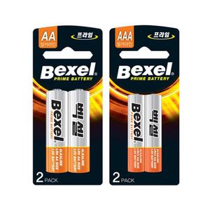 벡셀 알카라인 건전지 AA AAA 1.5V (2개입) 벡셀 건전지