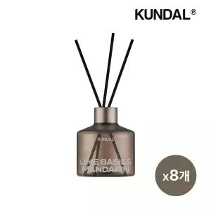 쿤달 퍼퓸 디퓨저 라임바질앤만다린 200ml x8개