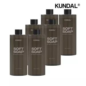 쿤달 퍼퓸 디퓨저 리필 소프트솝 500ml x6개