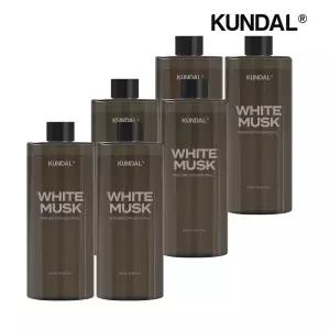 쿤달 퍼퓸 디퓨저 리필 화이트머스크 500ml x6개