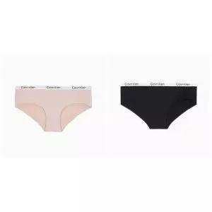 [Calvin Klein Underwear](강남점)CK 여성 테일러드 로고 힙스터 2종 택 1 (QF6867AD-TRN/UB1)