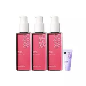 미쟝센 퍼펙트 세럼 스타일링 80ml, 3개+증정(매직스트레이트 트리트먼트 31ml, 1개)
