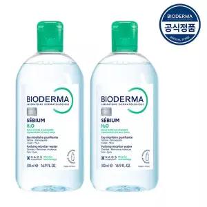 [바이오더마] 세비엄 H2O 500ml (유수분 밸런스 클렌징 워터)x2