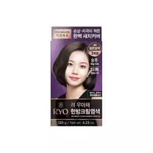 려 우아채 멋내기 새치크림 짙은갈색 4N 1개