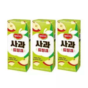 [델몬트] 사과 드링크 190ml/ 50팩
