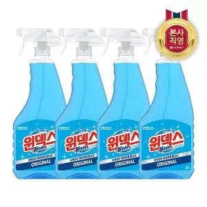 윈덱스 스프레이 유리세정제 본품 500ml x 4개