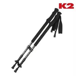 [롯데백화점]케이투 양말증정 남여공용 초경량 카본소재 3단 등산스틱세트 KUA24T04