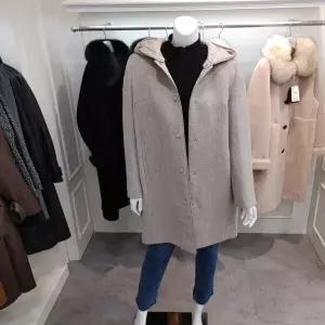 오트밀누빔코트/rjk214050BP