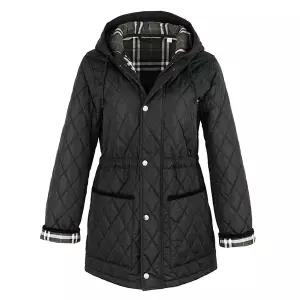 [버버리] 25SS 여성 퀼팅 나일론 파카 8105107 (BLACK)