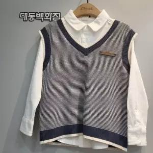 치크DP01조직감이예쁜웨트조끼CKVK2511B