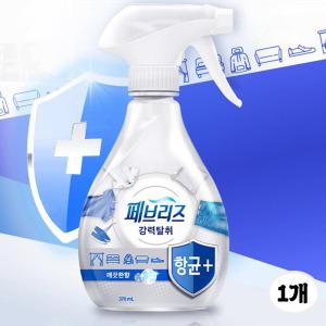 페브리즈 향균 플러스 ?끗한향 370ml 1개 향균 바이러스 제거 탈취