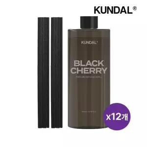 쿤달 퍼퓸 디퓨저 리필 블랙체리 500ml x12개
