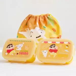 짱구 도시락-흰둥이 피크닉 2단 조리개세트 YP9369 (S0398)