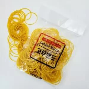 [하프클럽/]국산 노랑 고무 두꺼운고무줄 150g