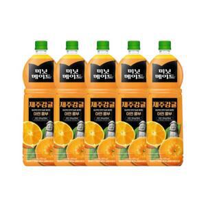 미닛메이드 제주감귤 1.5L 낱개 5페트
