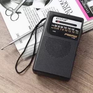 시그널 AMFM 휴대 라디오(블랙) 미니 효도라디오 (WBF0A2F)