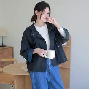 [르포엠]피노아 케이프 후드점퍼