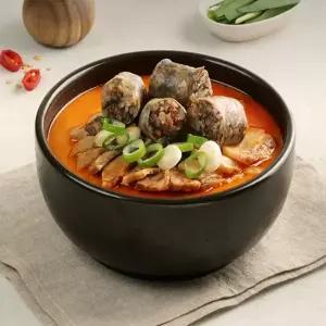 신의주 찹쌀 순대국 600g x 5팩 (오리지널-얼큰한맛)