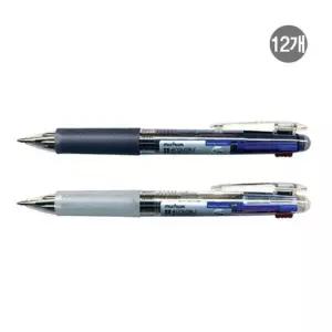 4색 볼펜 에스볼펜 흑 청 적 녹 0.7mm 색상랜덤x12EA (WC0F6B6)