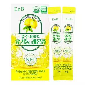 EnB 순수 100 오가닉 레몬즙 14포/레몬/과즙/주스/라임/착즙액/액기스/요리용/쥬스/엑기스/고급/다용도/