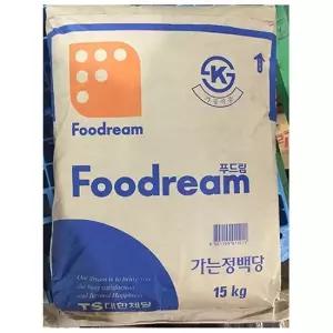 친절한탄씨 백설탕 푸드림 15k) 정백당 흰설탕 백설탕 포대