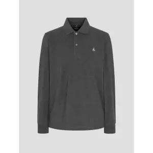 정식매장 빈폴 26년 25FW Essential 남녀공용 수피마코튼 피케 티셔츠 - 애쉬(BC5741E014)