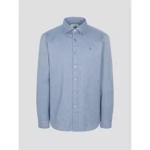 정식매장 빈폴 26년 25FW 브러쉬드 헤링본 셔츠 - 블루(BC5964C22P) 티셔츠