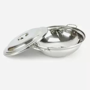 고품질 국내산 스텐 대용량 요리 볶음팬 튀김팬 400(KSS) (WE852A2)