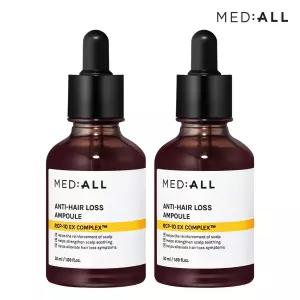 메디올 안티헤어로스 탈모케어 두피 앰플 50ml 2개