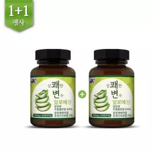 1+1 상쾌한변수 알로에정 120정x1병+1병덤(총2병)